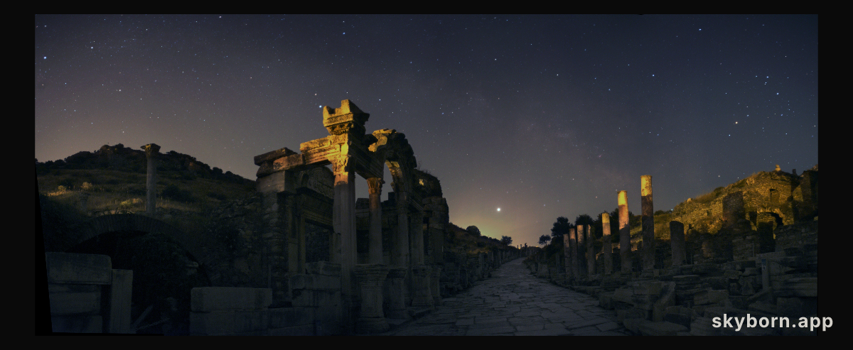 Jupiter over Ephesus