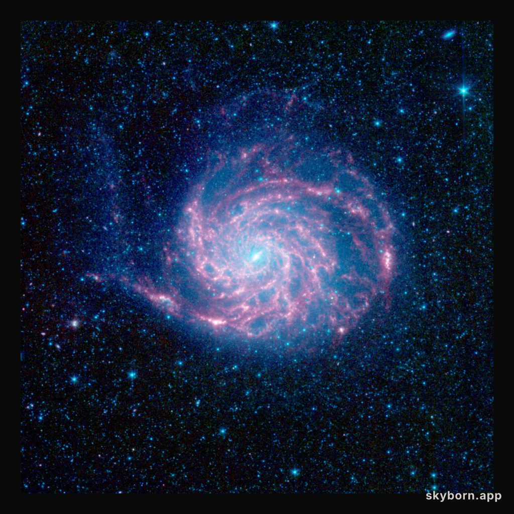Spitzer's M101