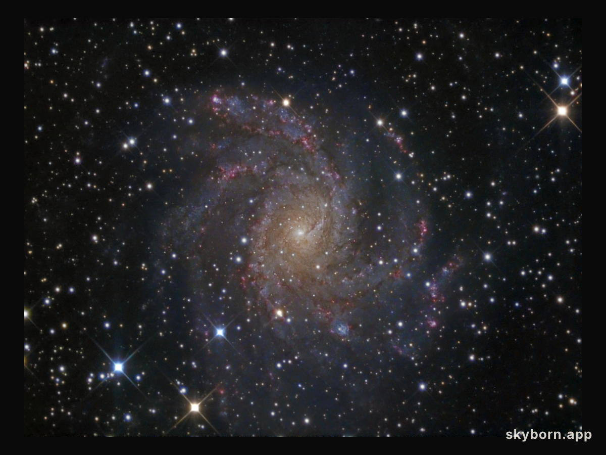 Facing NGC 6946