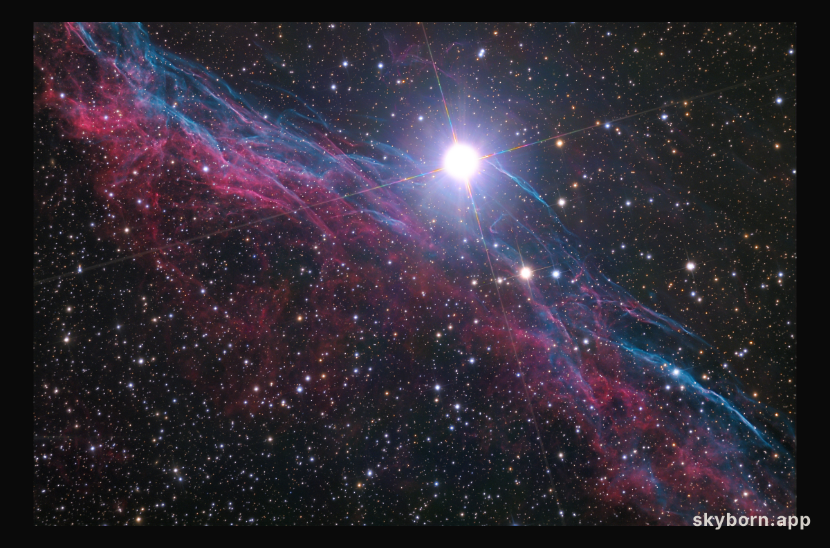 NGC 6960: The Witch's Broom Nebula