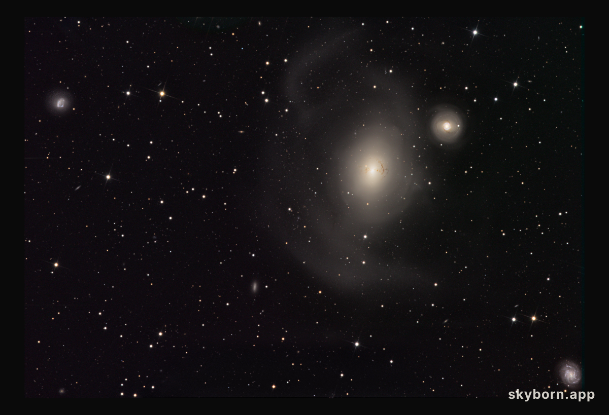 NGC 1316: After Galaxies Collide
