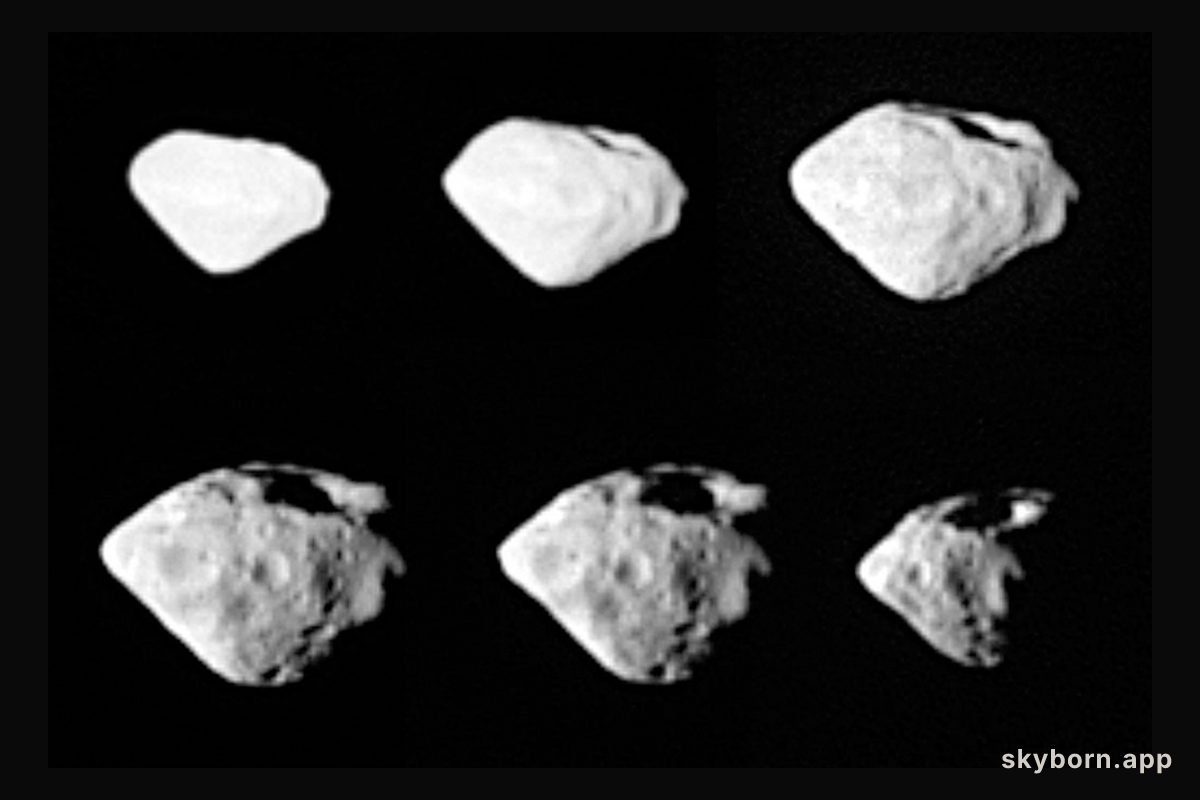 Rosetta Spacecraft Passes Asteroid Steins