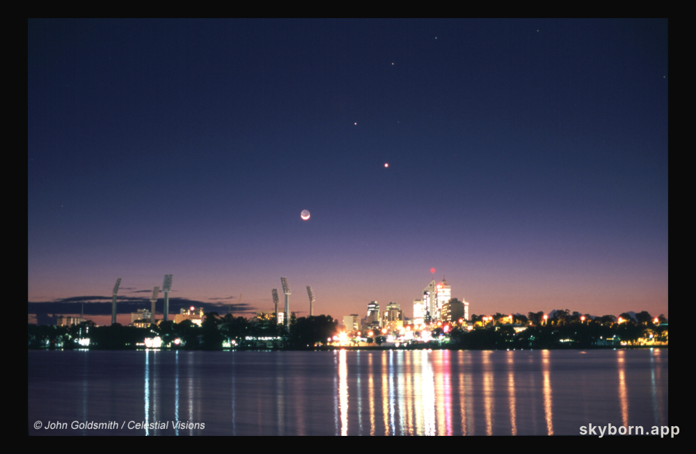 Planets over Perth