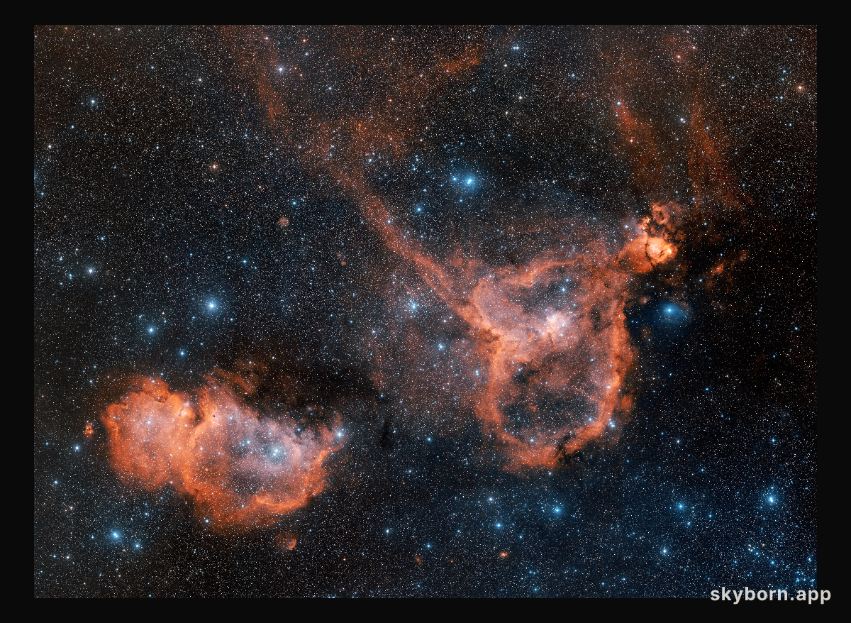 The Heart and Soul Nebulas