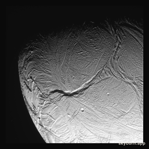 An Enceladus Tiger Stripe from Cassini