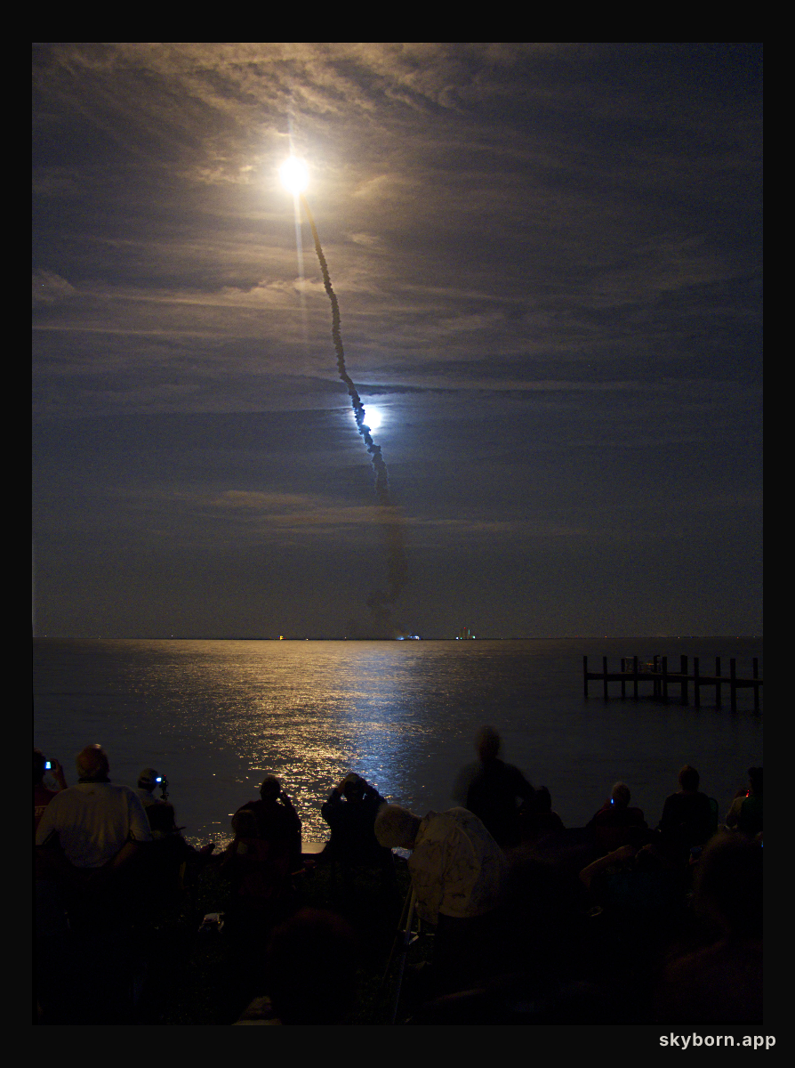 Endeavour in the Moon