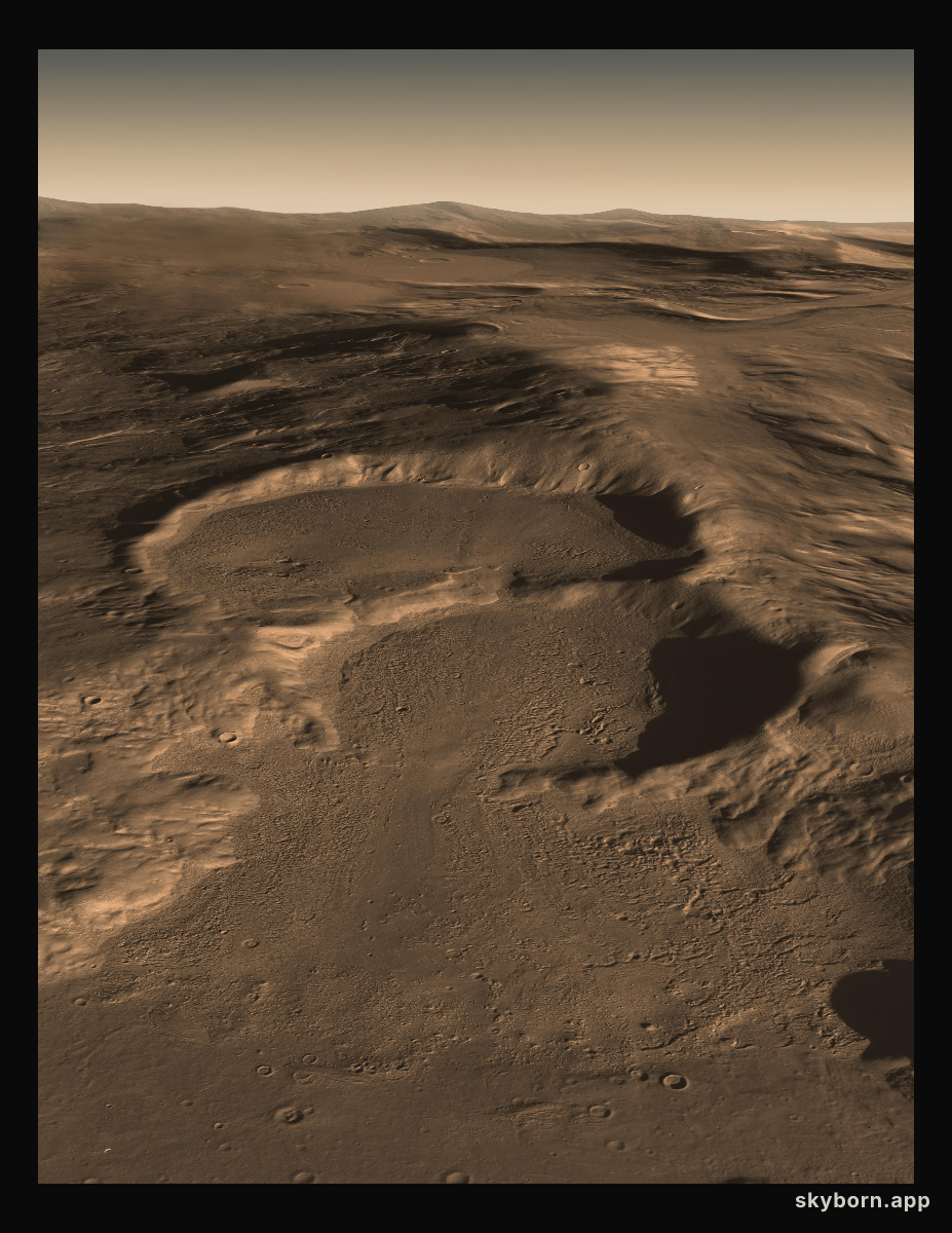Radar Indicates Buried Glaciers on Mars