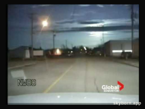 Fireball Over Edmonton