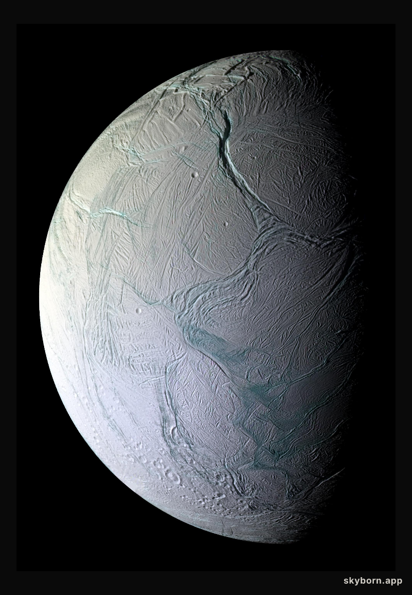 Labtayt Sulci on Saturn's Enceladus