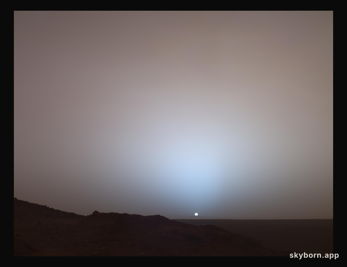 Martian Sunset
