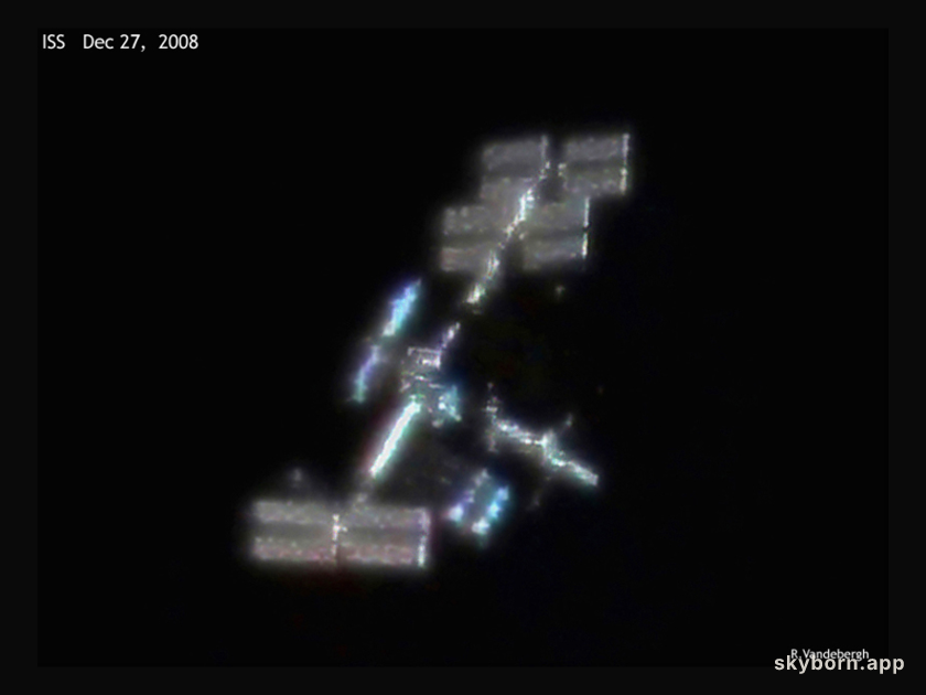 ISS: Reflections of Earth