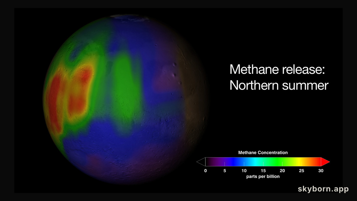 Methane Discovered in the Atmosphere of Mars