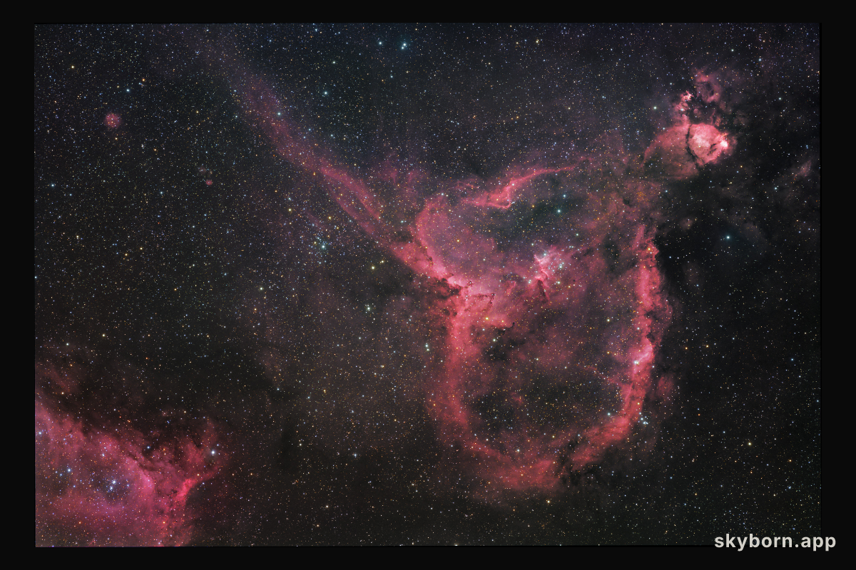 IC 1805: The Heart Nebula