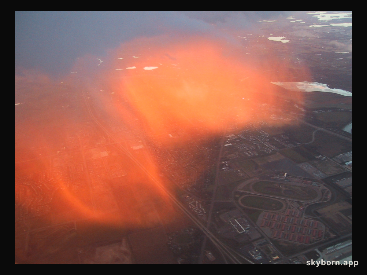 Unusual Red Glow Over Minnesota