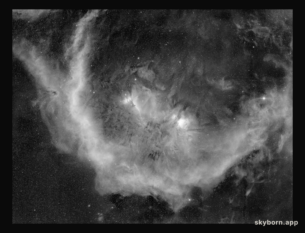 Barnard's Loop around the Horsehead Nebula