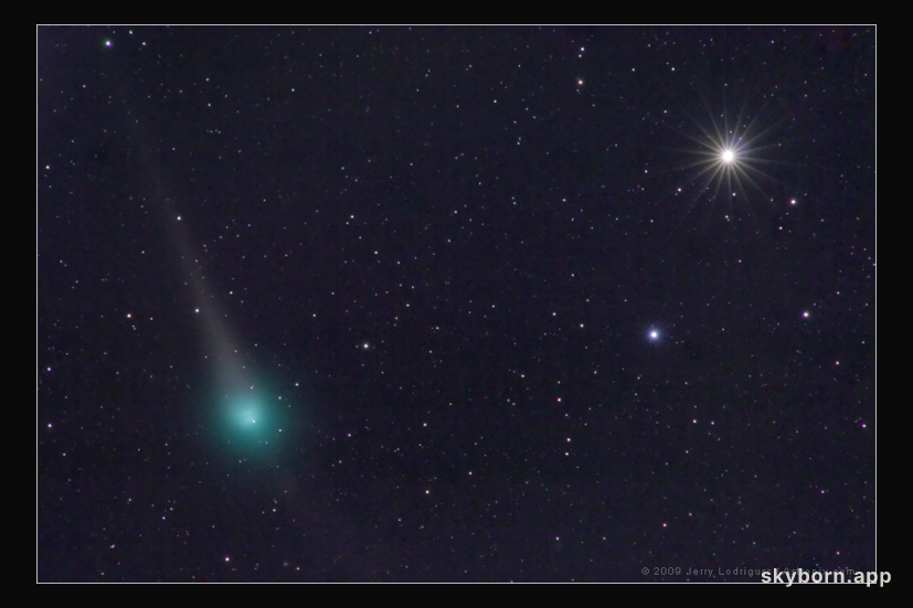 Lulin and Saturn near Opposition