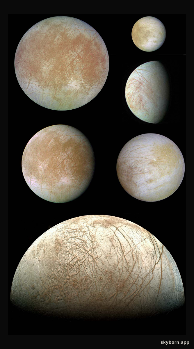 Gibbous Europa
