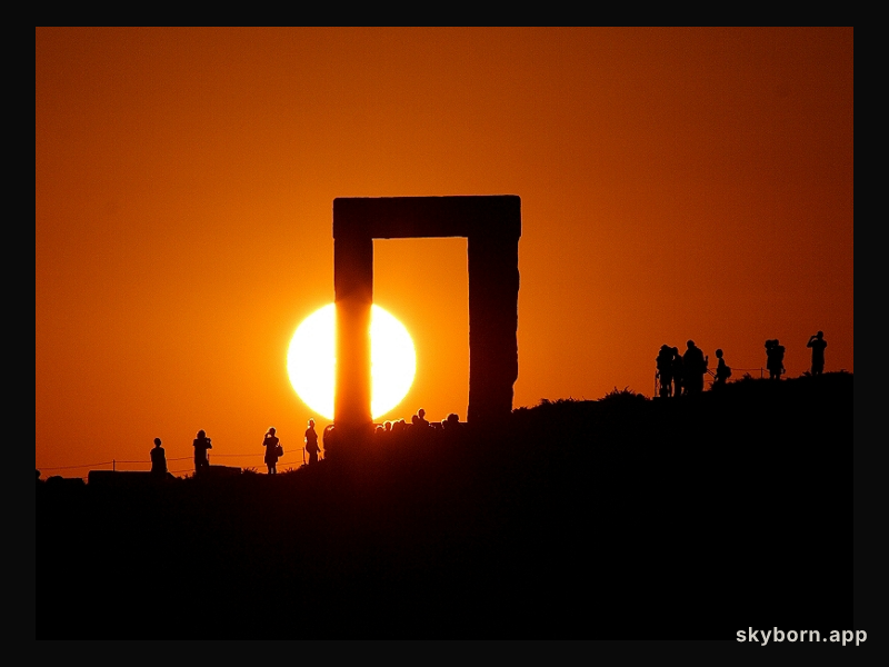Sunset at the Portara
