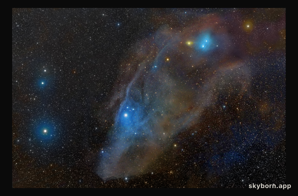 IC 4592: A Blue Horsehead