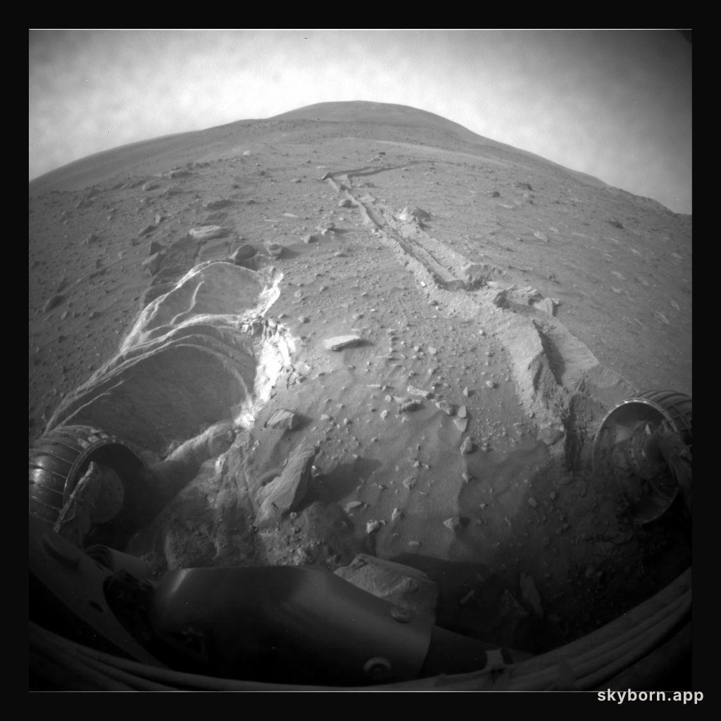 Spirit Encounters Soft Ground on Mars