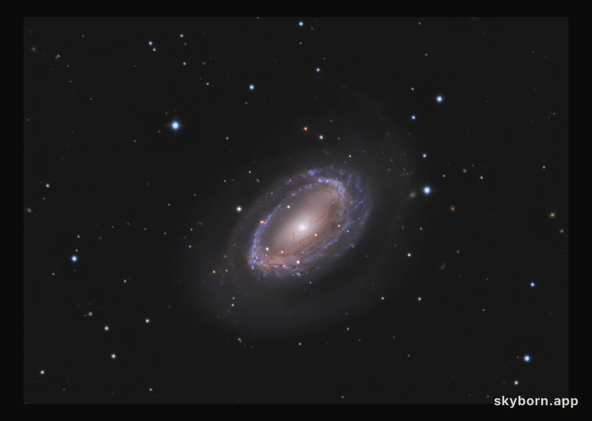 One-Armed Spiral Galaxy NGC 4725