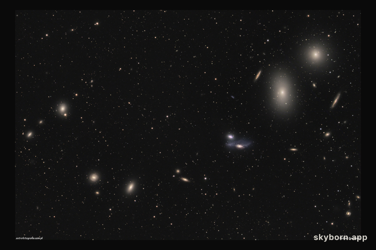 Markarian's Chain of Galaxies