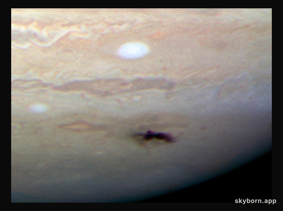 Hubble View: Jupiter Impact