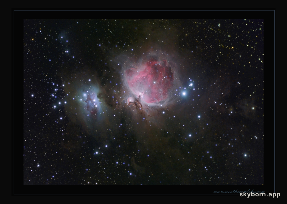 Classic Orion Nebulae