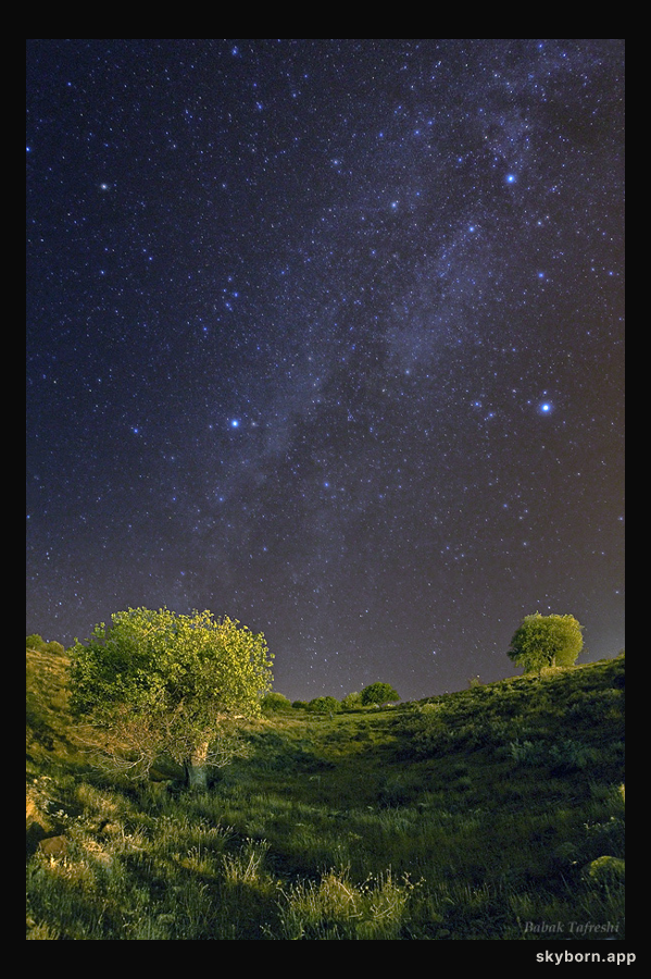 Summer Night in Astronomy Town