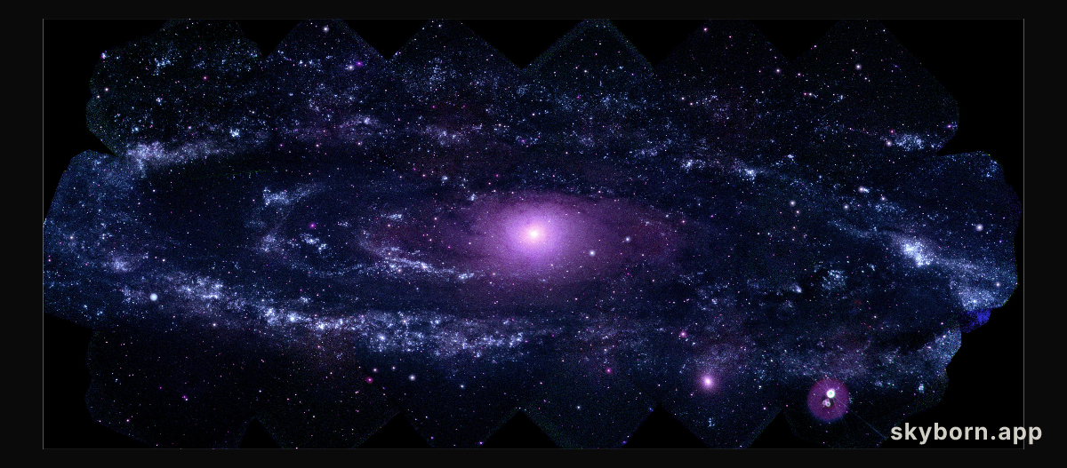 Ultraviolet Andromeda