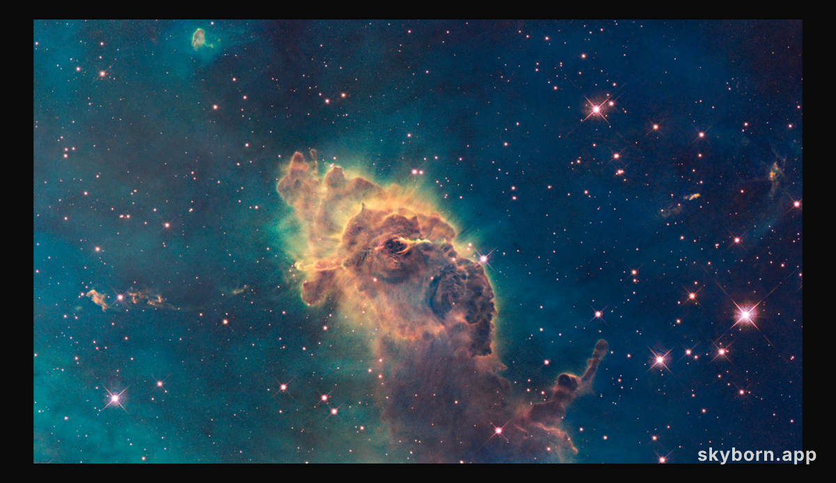 Carina Pillar and Jets