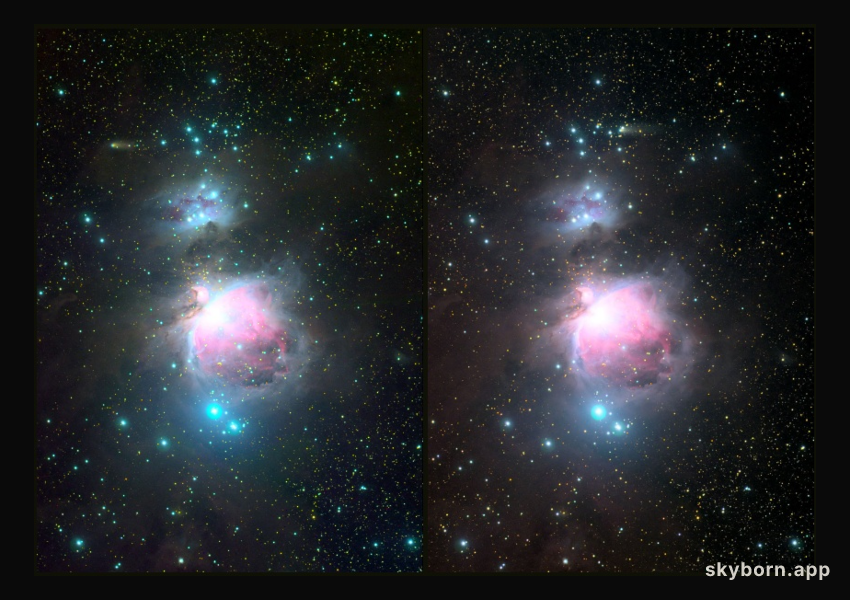 Comet and Orion