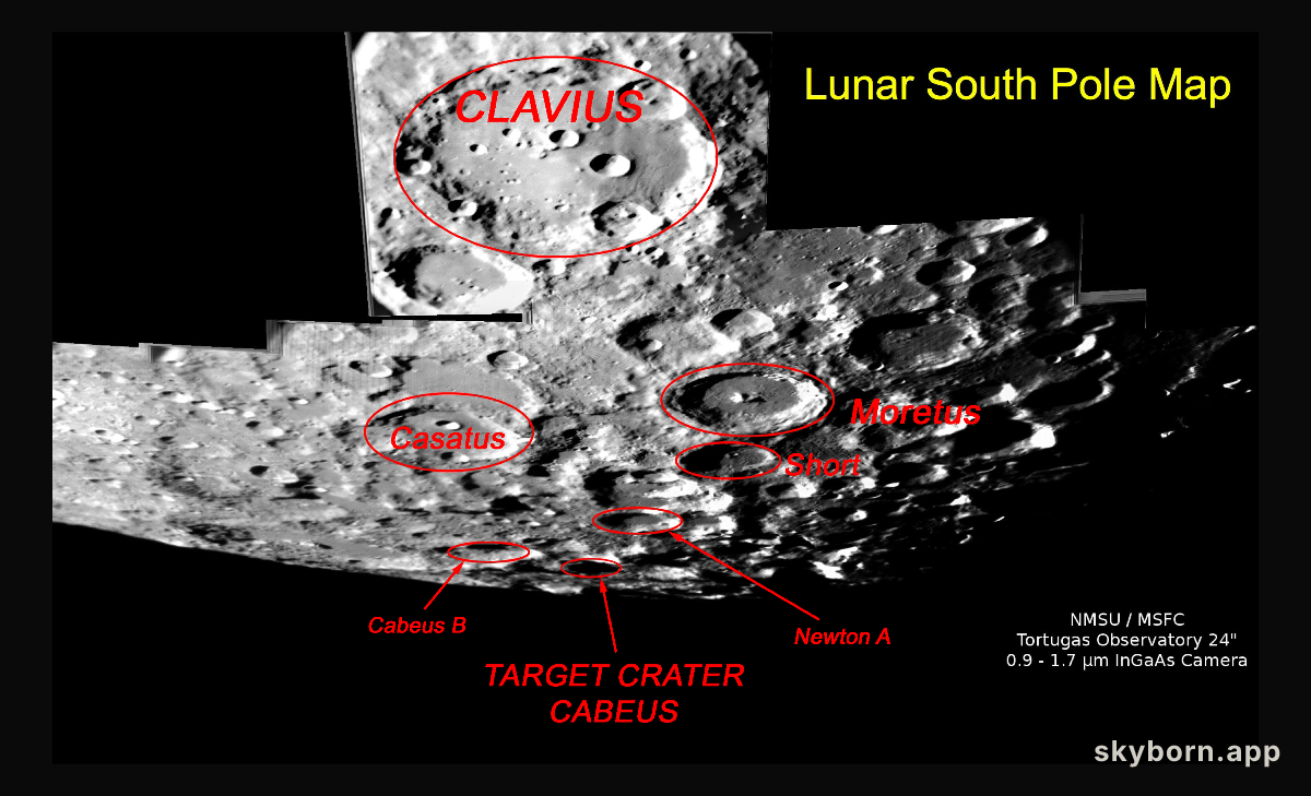 Target Crater Cabeus