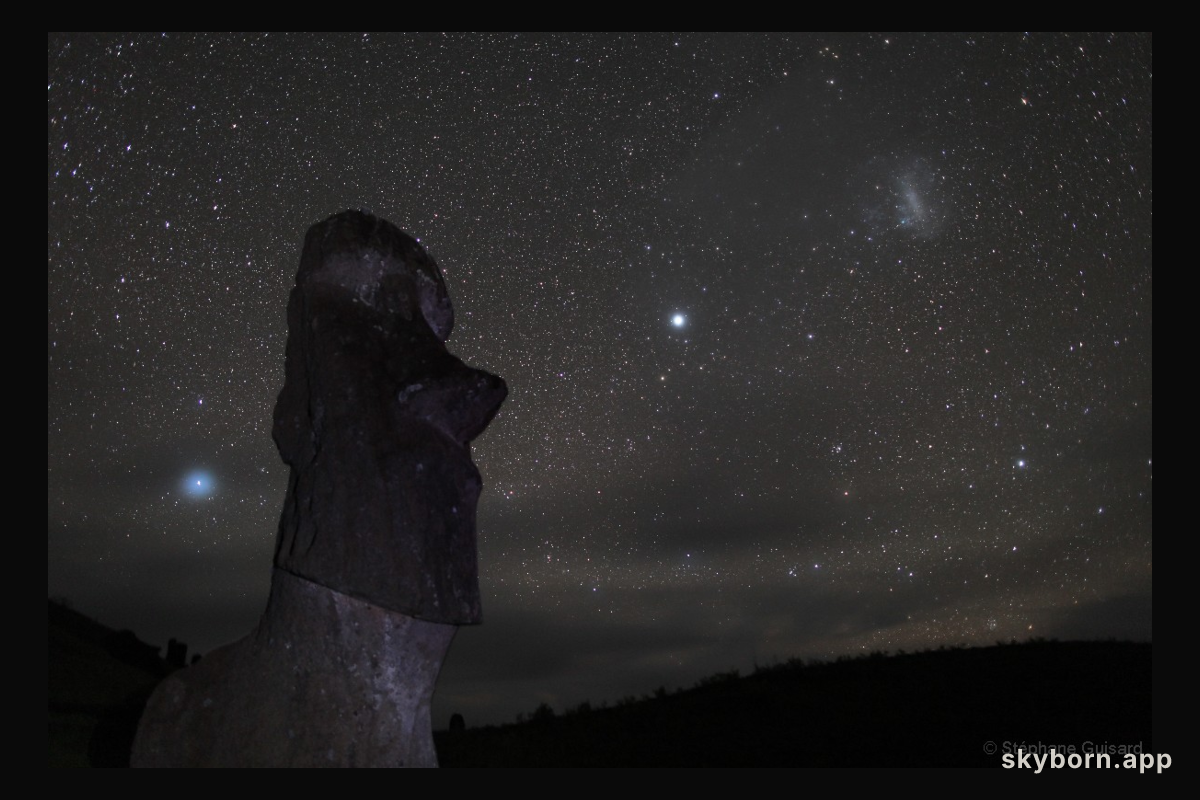 Stars Over Easter Island
