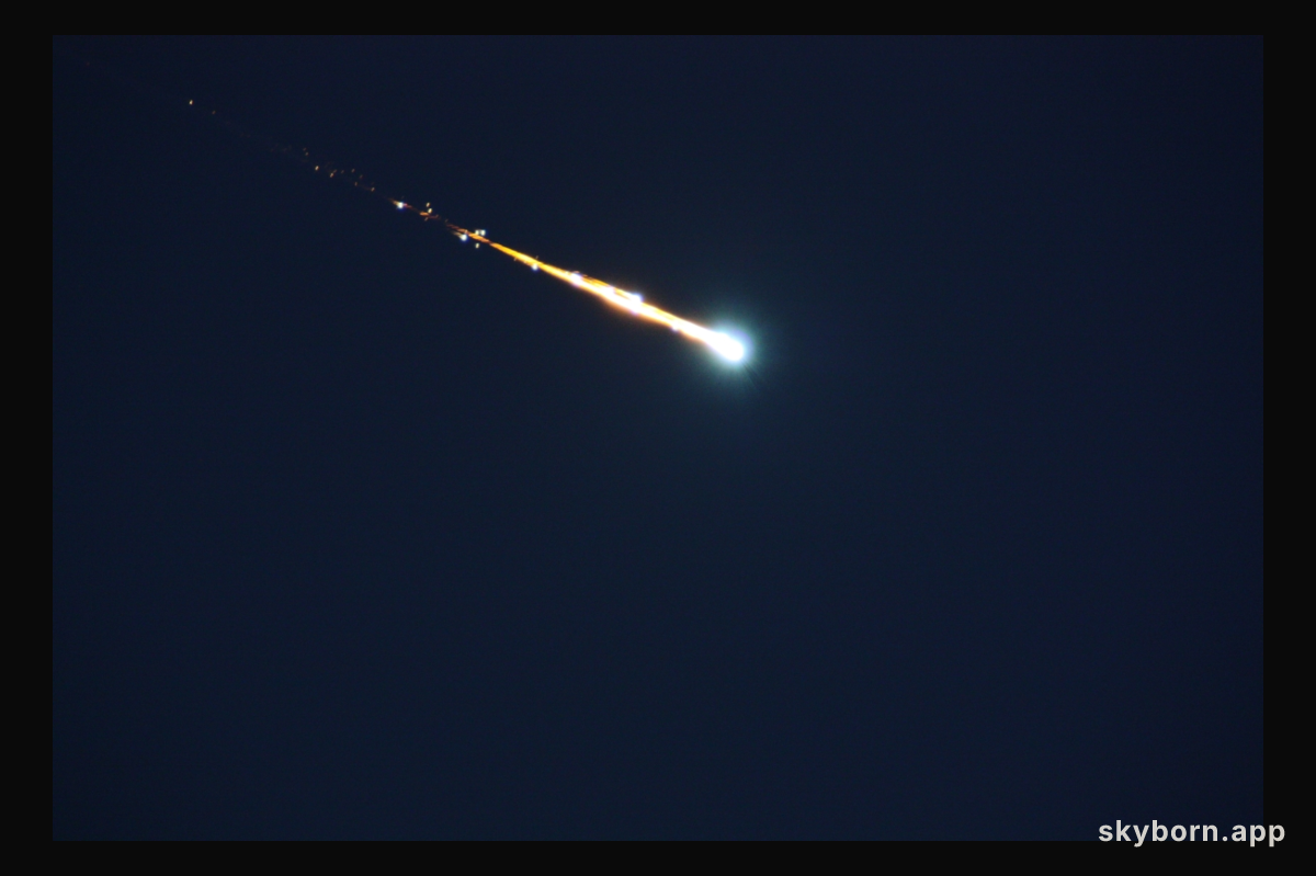Fireball Meteor Over Groningen