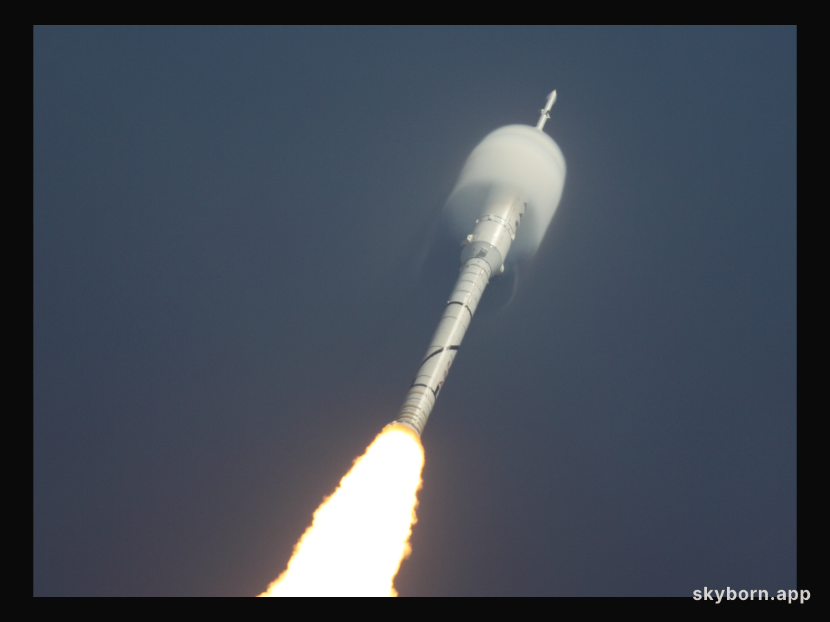Ares 1-X Rocket Lifts Off