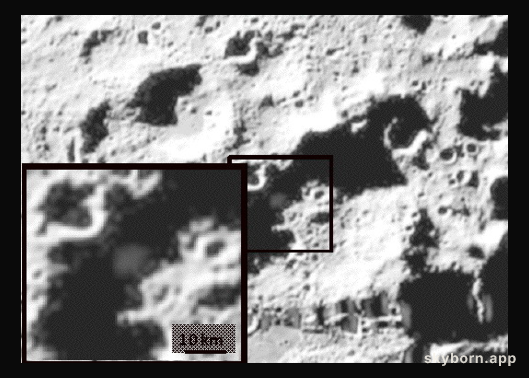 Water Discovered in Moon Shadow