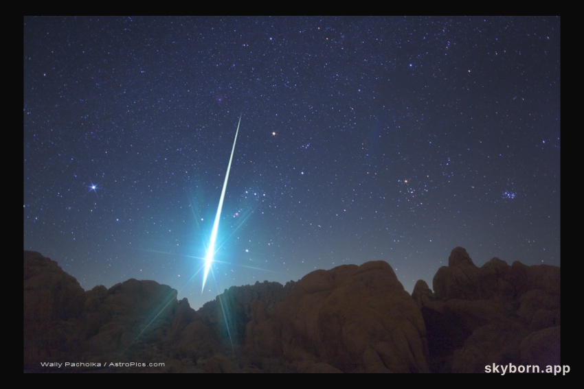 Mojave Desert Fireball