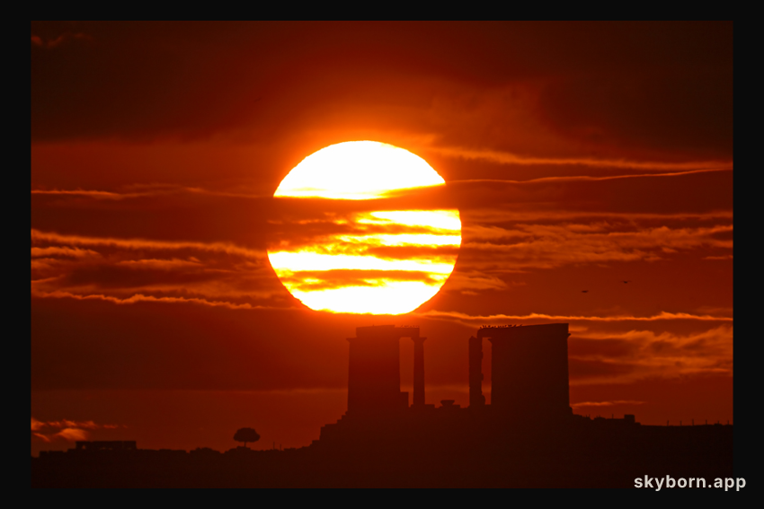 December Sunrise, Cape Sounion