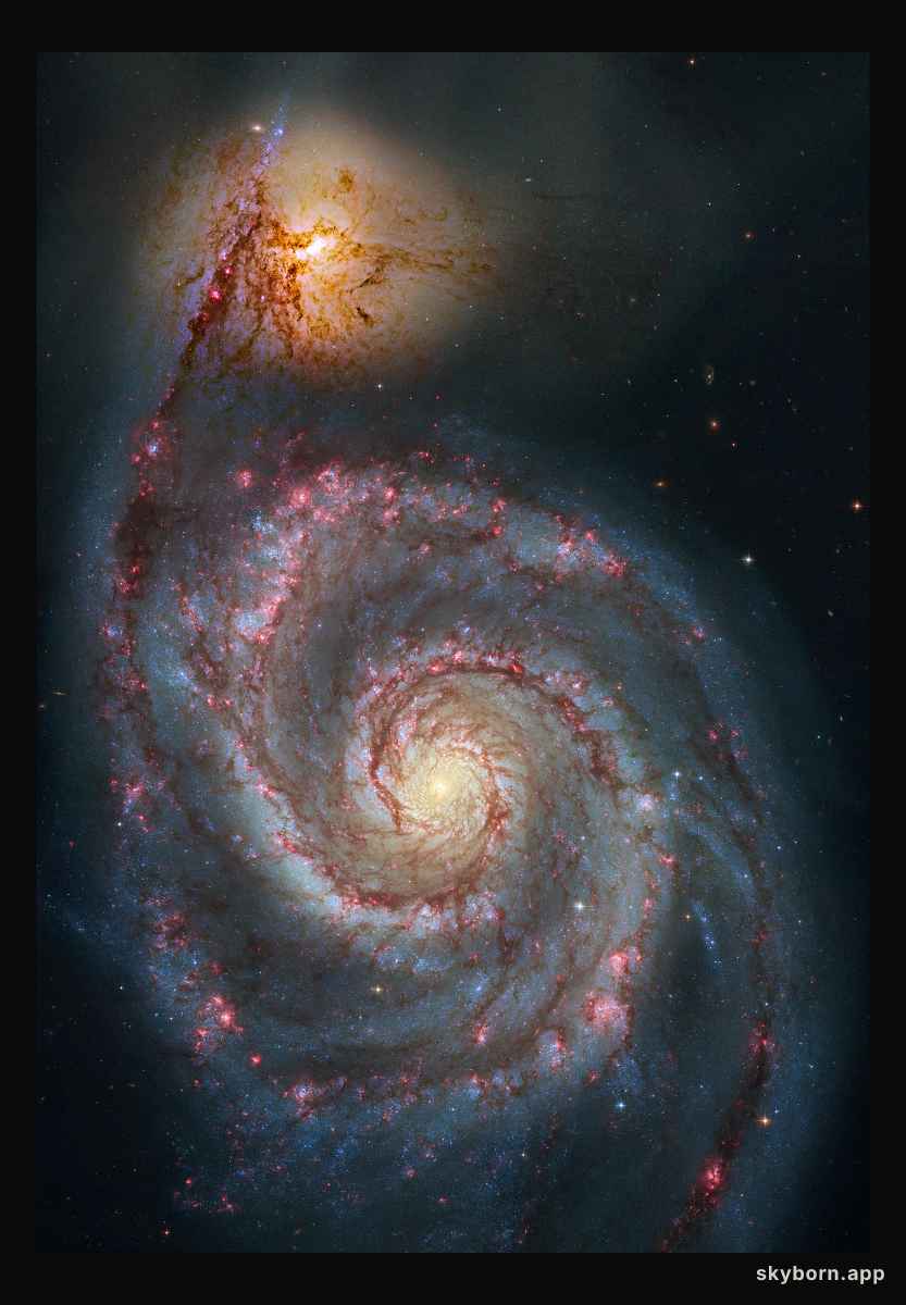 M51 Hubble Remix