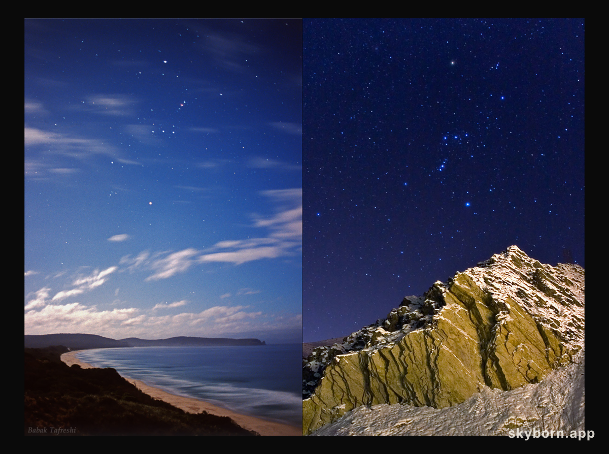 Scenes from Two Hemispheres