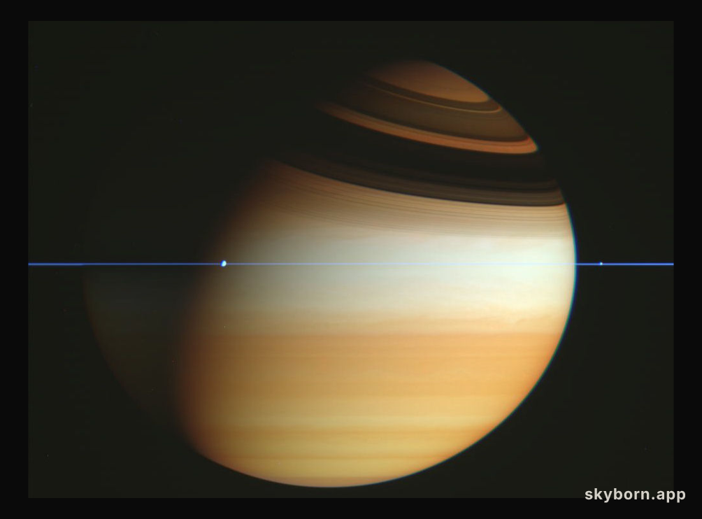 Cassini Spacecraft Crosses Saturn's Ring Plane