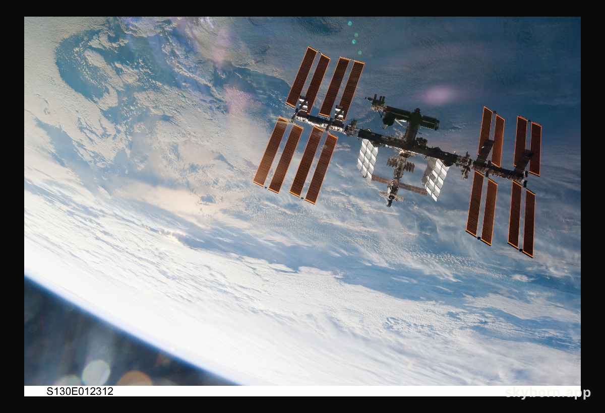 The International Space Station from Above