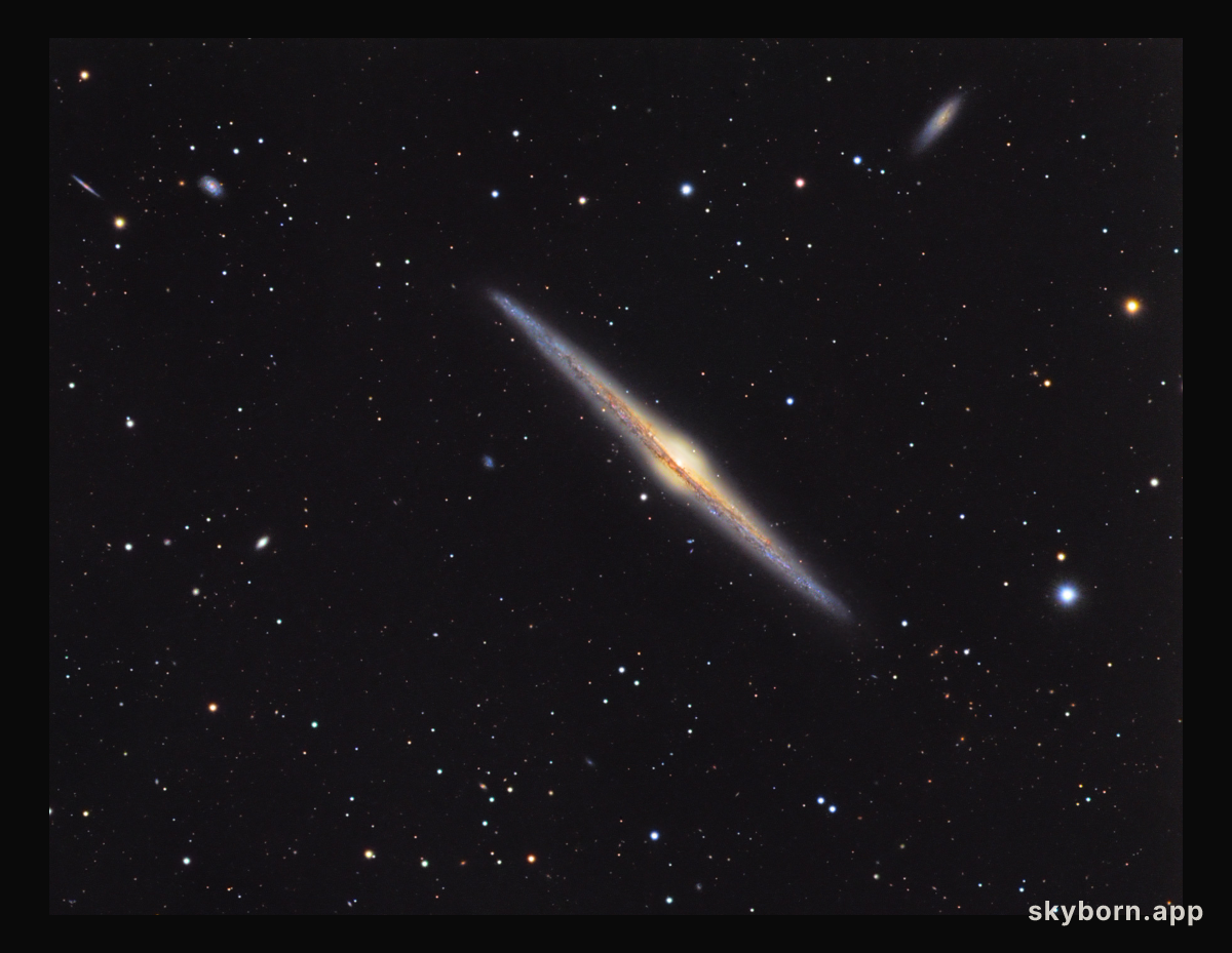 NGC 4565: Galaxy on Edge