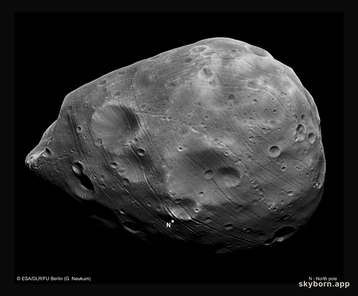 Phobos from Mars Express