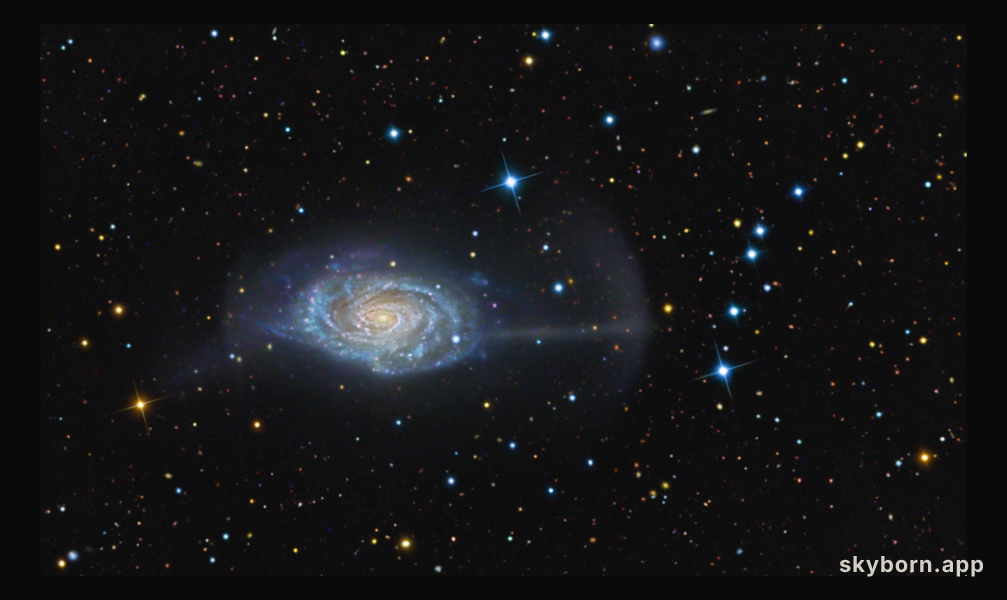 NGC 4651: The Umbrella Galaxy