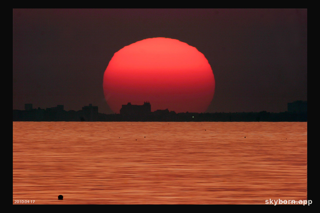 Sunset on a Golden Sea