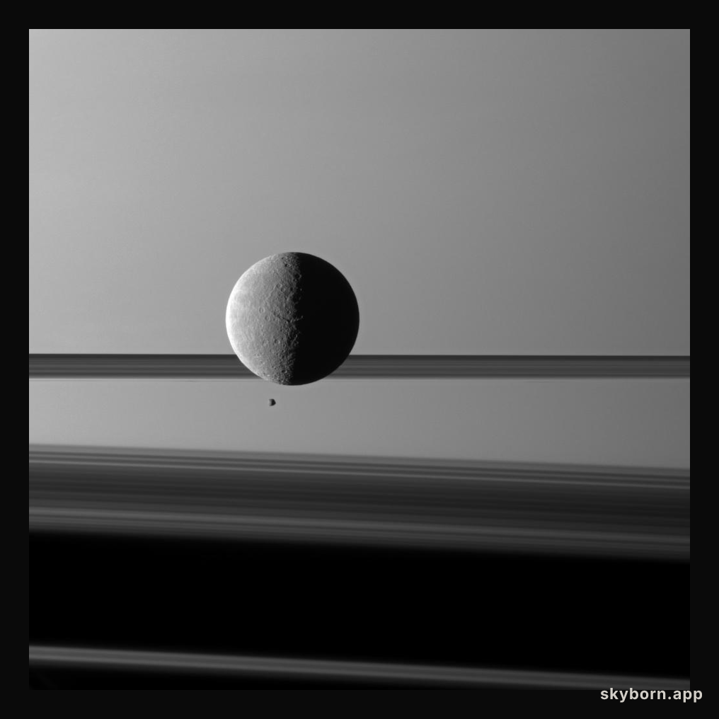 Moons and Rings Before Saturn