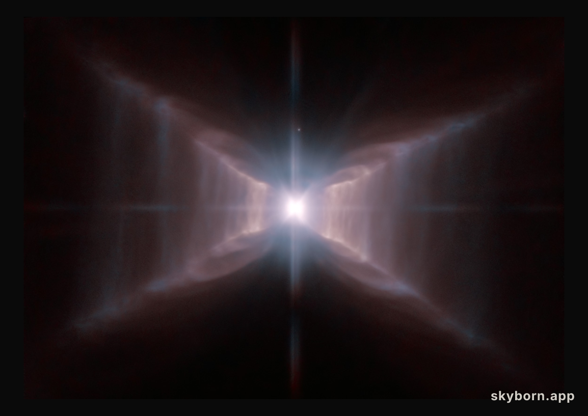 The Red Rectangle Nebula from Hubble