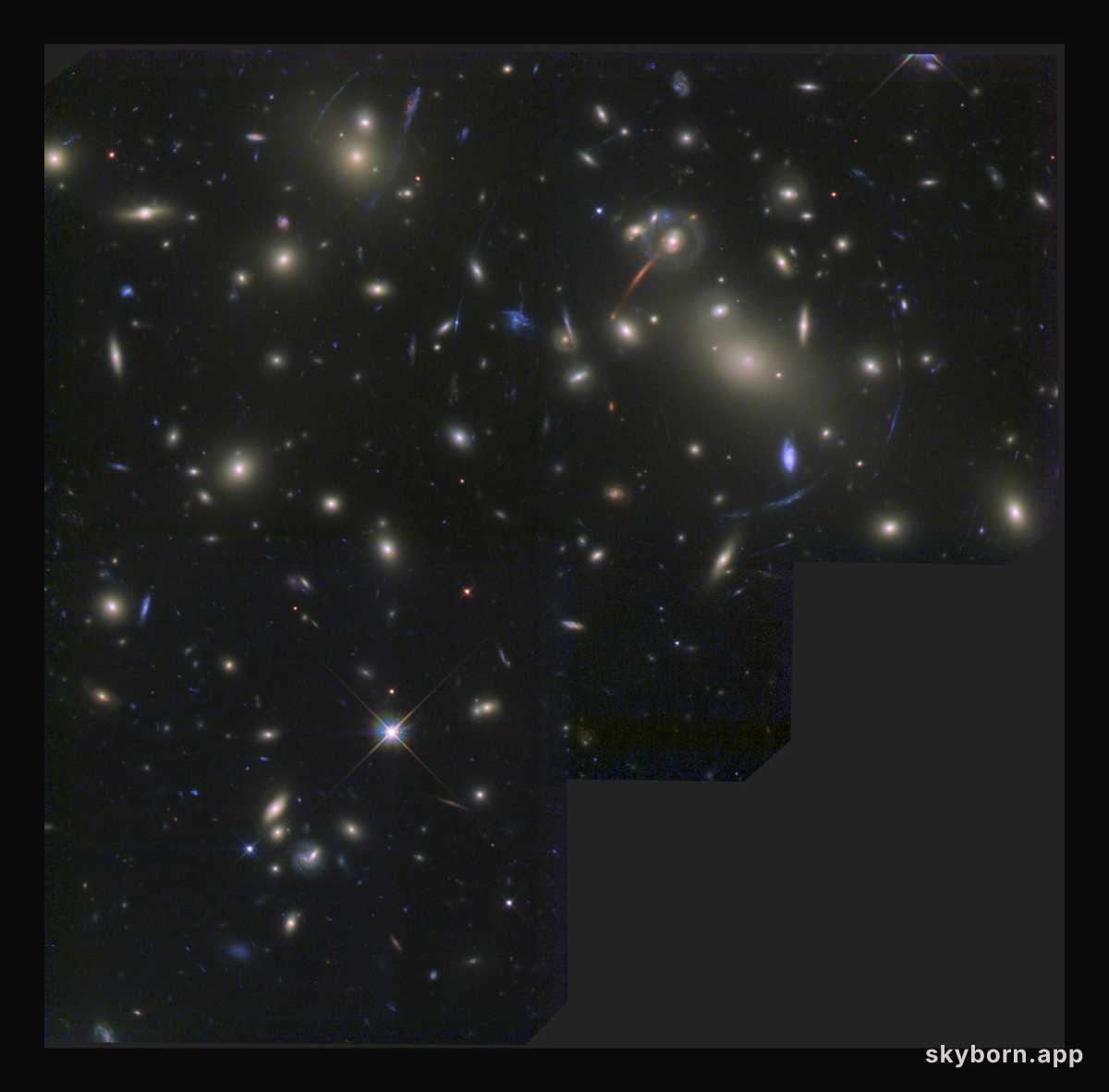 Abell 2218: A Galaxy Cluster Lens